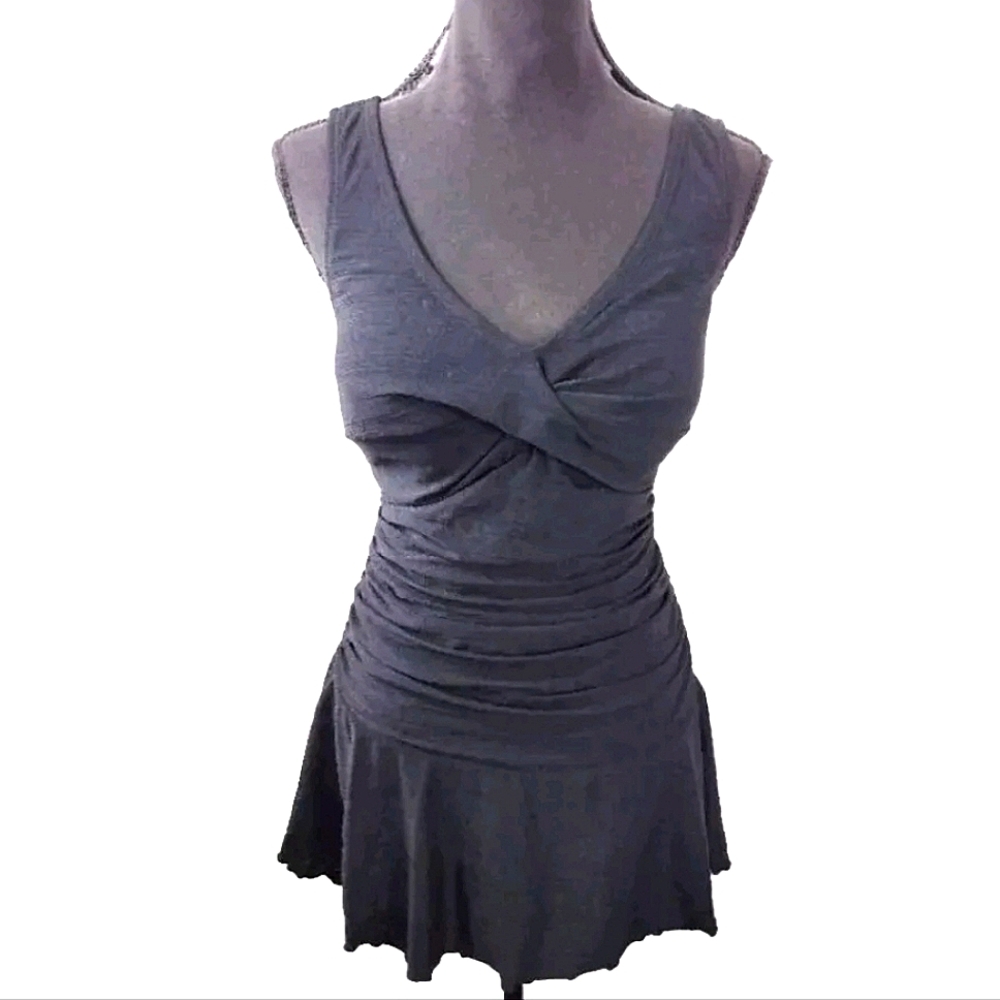 White stag one piece bathing suit with skirt women's size 1x / 16